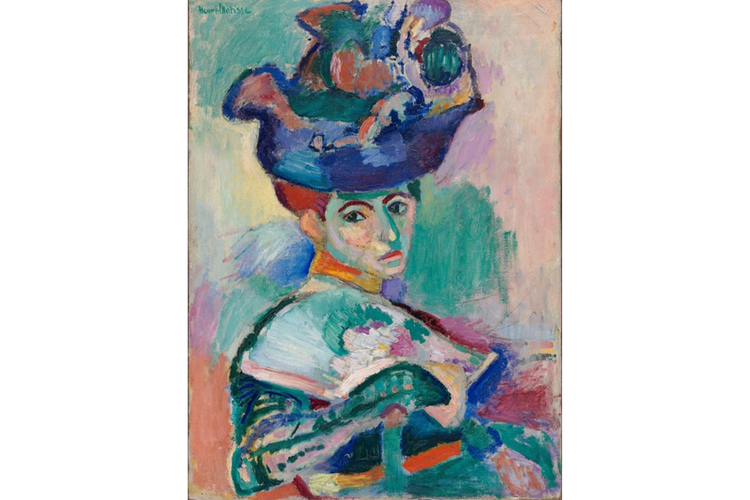 Woman with a Hat karya Henri Matisse 