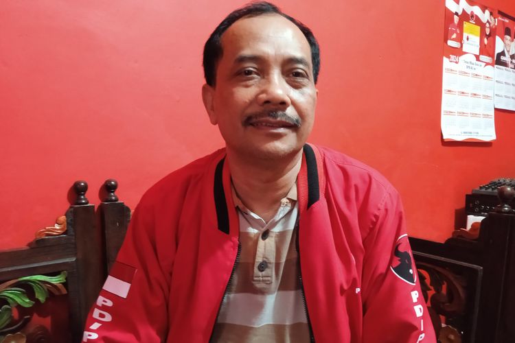Ketua DPC PDI Perjuangan Kabupaten Nganjuk sekaligus Ketua DPRD Kabupaten Nganjuk, Tatit Heru Tjahjono