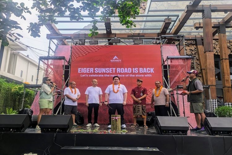 EIGER Adventure (EIGER), mengenalkan konsep toko terbaru mereka di Jalan Sunset Road, Seminyak, Bali 