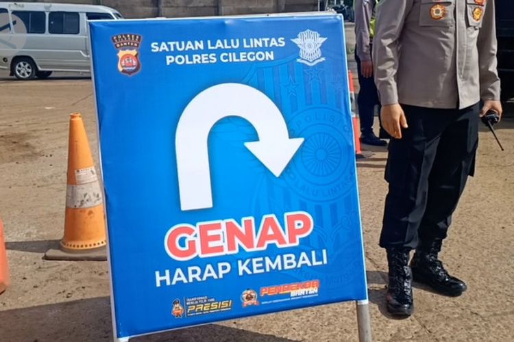 Ganjil genap di wilayah Cilegon, Banten