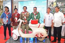 Vespa Listrik Konversi Garapan Elders Siap Ramaikan VWD 2023 di Swiss