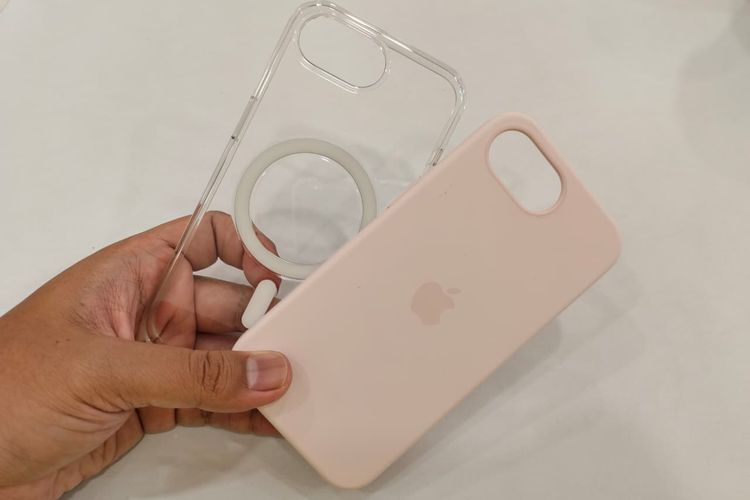 Casing Clear Case dan Silicone Case untuk iPhone 17e.