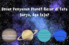 Unsur Penyusun Planet Besar di Tata Surya, Apa Saja?