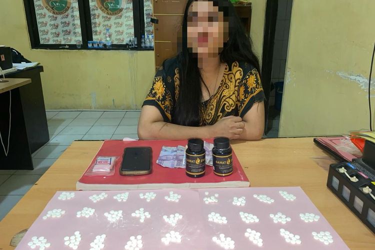 Seorang ibu rumah tangga (IRT) pengedar obat daftar G jenis Tryhexypenidil (THD), berhasil ditangkap Satresnarkoba Polres Luwu, Sulawesi Selatan. Rabu (13/3/2024).
