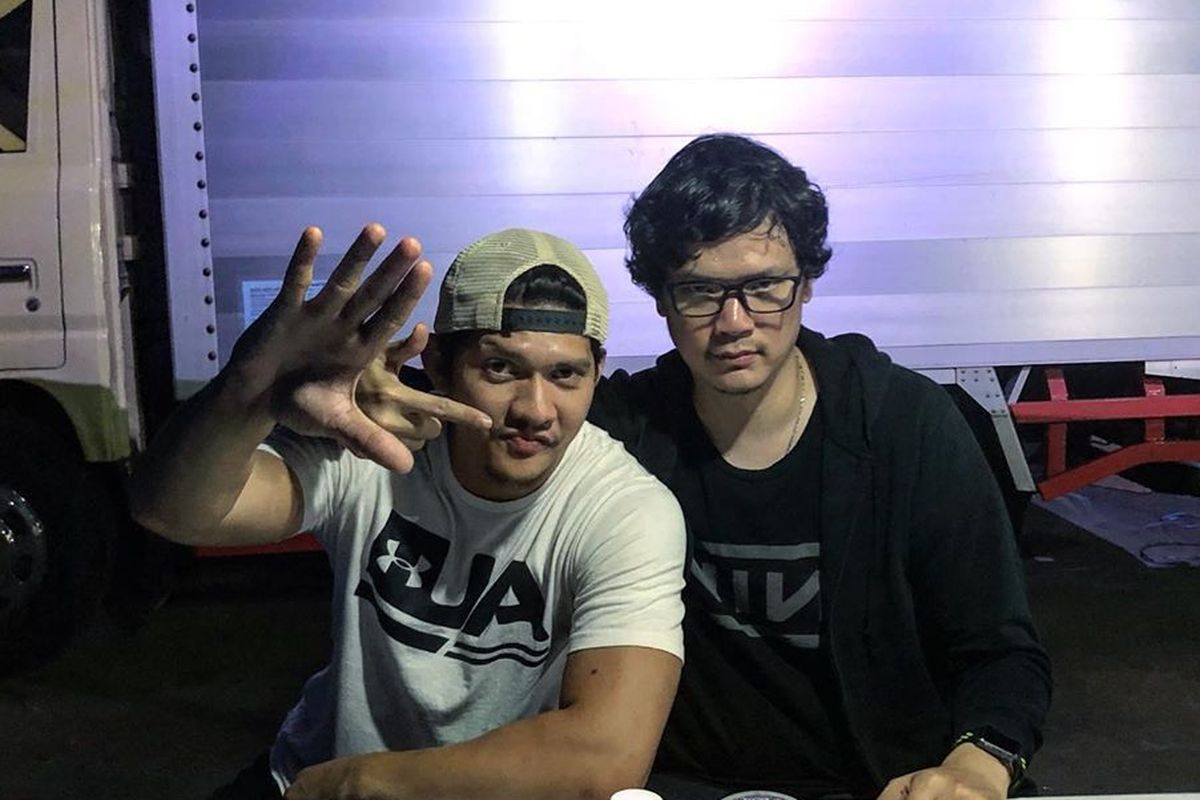 Sutradara si Buta dari Gua Hantu, Timo Tjahjanto (kanan), dan aktor laga Iko Uwais (kiri).