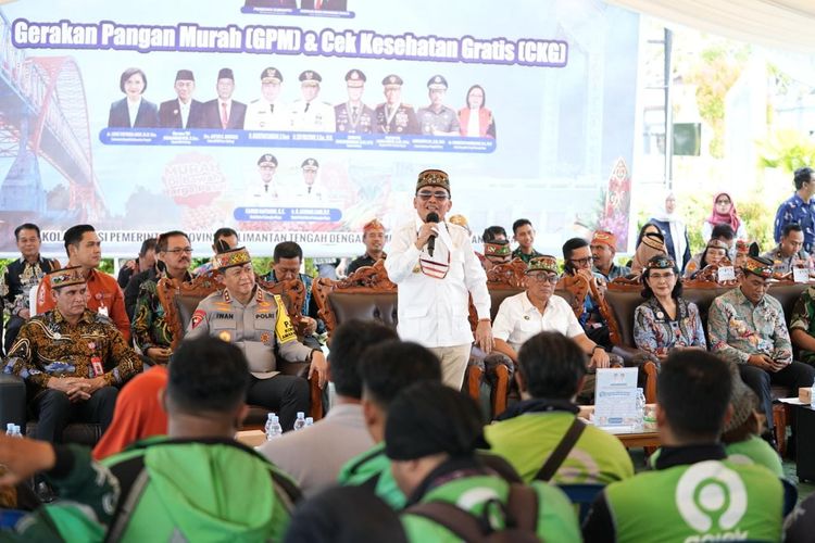 HUT Ke-69 Kalteng, Pemprov Kalteng Gelar GPM Bersubsidi 40 Persen dan Cek Kesehatan Gratis