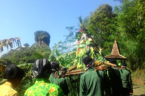 Nyadran Agung di Kulon Progo, Puluhan Gunungan Diarak