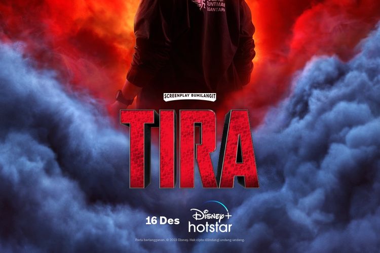 Serial TIRA dibintangi oleh Chelsea Islan dan tayang di Disney+ Hotstar mulai 16 Desember 2023.