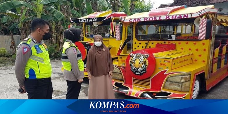 Tak Sesuai SNI, Kereta Kelinci Dilarang Beroperasi di Jalan Raya