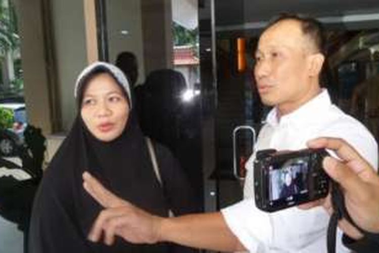 Siti Aisyah (37) yang dipaksa oleh suaminya masuk ke rumah sakit jiwa (RSJ) Gondoamino, Semarang. 