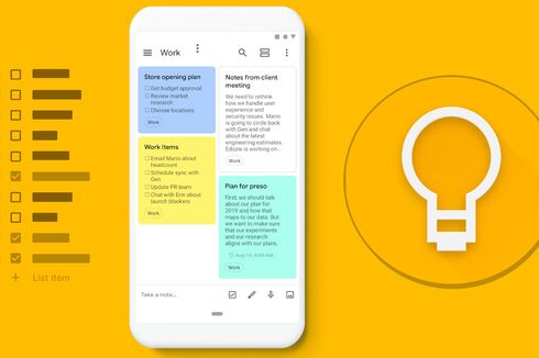 Apa itu Google Keep dan Fitur-Fiturnya?