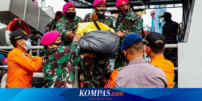 Lima Korban Jatuhnya Sriwijaya Air Kembali Teridentifikasi, Total 29 Orang