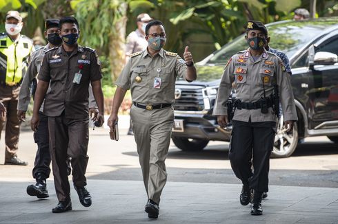 [BERITA FOTO] Anies Baswedan Penuhi Panggilan KPK