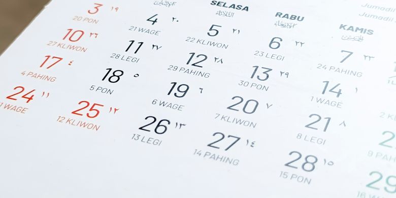 Ilustrasi kalender 2026, kalender Maret 2026. Libur Lebaran 2026. Kapan Lebaran.
