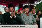 Momen Prabowo Dapat Tepuk Tangan Saat Disapa sebagai Presiden Terpilih oleh Kapolri