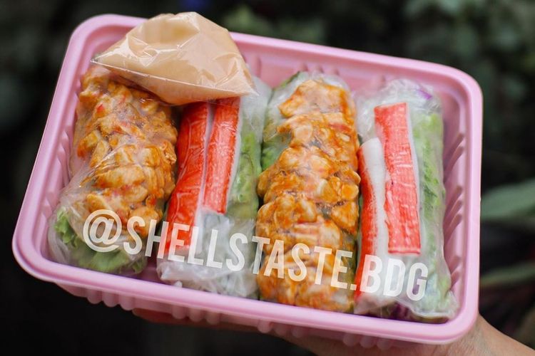 Produk vietnam spring roll dari Shells Taste Bandung
