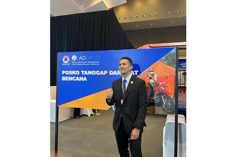 Direktur Operasional ADEXCO Andrian Cader sebut ADEXCO 2025 tidak hanya diposisikan sebagai ajang pameran teknologi, tetapi juga menjadi pusat pembelajaran global terkait kebencanaan.
