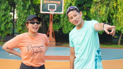 Lari Pagi Bersama, Zita Anjani dan Sandiaga Uno Disebut Akan "Duet" di Pilkada DKJ