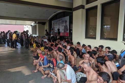 Polres Jakarta Utara Tangkap 145 Preman dalam 3 Hari