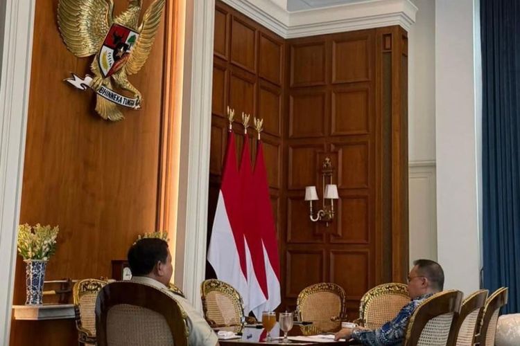 Pulang dari Rusia-Prancis, Prabowo Bertemu Dasco di Istana, Ada Apa?