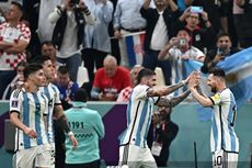 Argentina Vs Kroasia, Gol Solo Run Julian Alvarez Gandakan Keunggulan Tim Tango