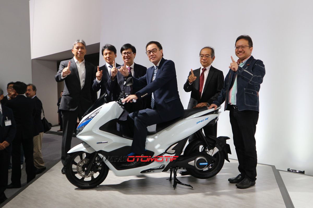 Honda PCX Electric di Tokyo Motor Show 2017