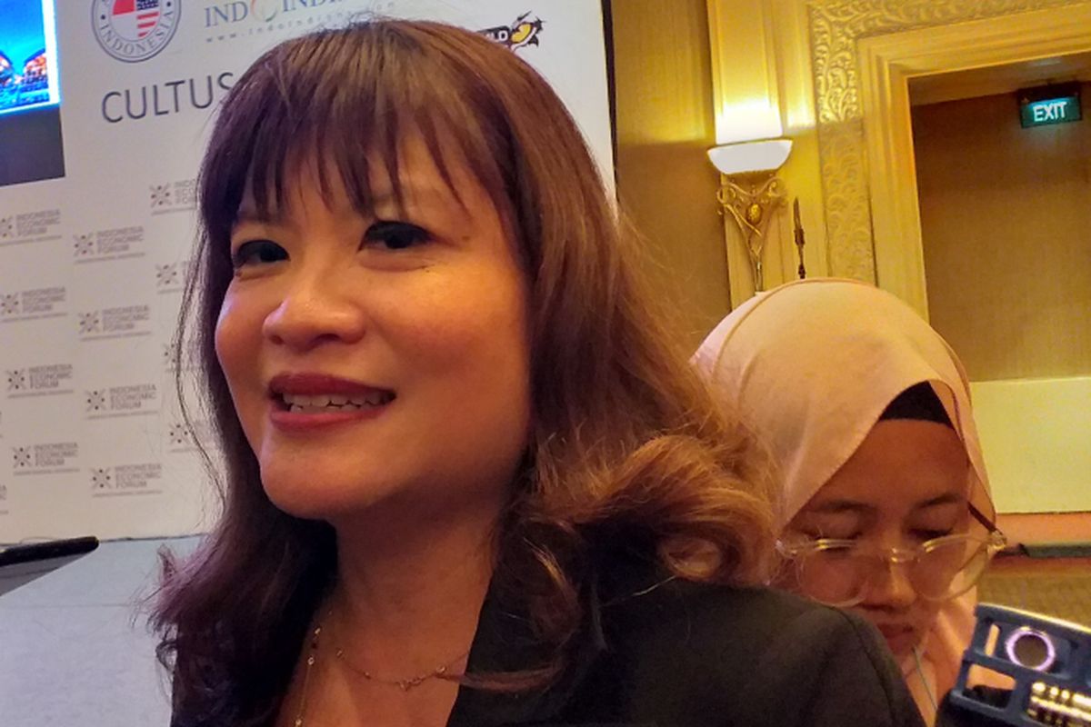  Wakil ketua Umum Asosiasi Pengusaha Ritel Indonesia (Aprindo), Shinta Widjaja Kamdani