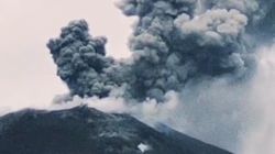 Gunung Lewotobi Meletus Lagi, Tinggi Kolom Abu 1 Kilometer