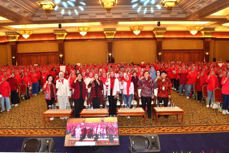 Danone Indonesia menggelar edukasi nutrisi bertajuk Festival Komunitas Isi Piringku di Bogor, Jawa Barat (20/12/2024).