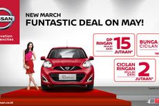 Promo Bulan Mei, Dapatkan Nissan March dengan DP Rp 15 juta