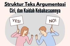 Struktur Teks Argumentasi, Ciri, dan Kaidah Kebahasaannya