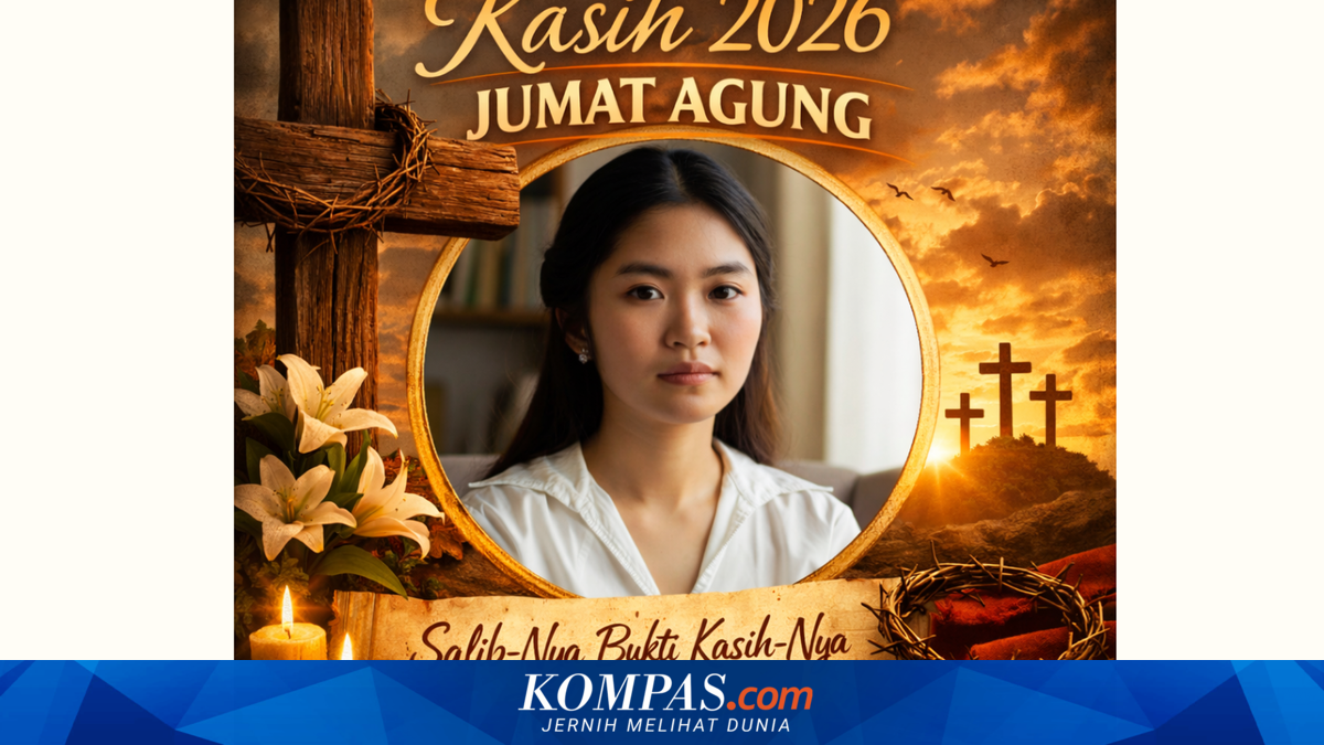 Kumpulan 50 link twibbon Jumat Agung 2026 yang penuh makna untuk bagikan pesan iman di media sosial.