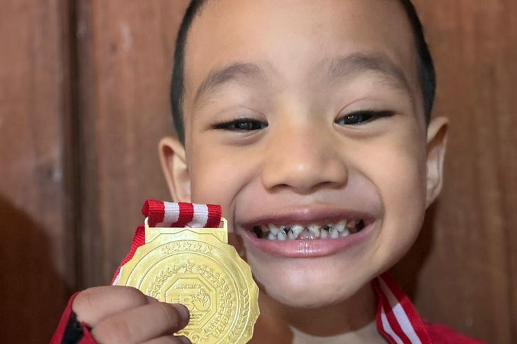 Kingston Westley, Petarung 4 Tahun asal Semarang yang Belum Terkalahkan di Arena Ring