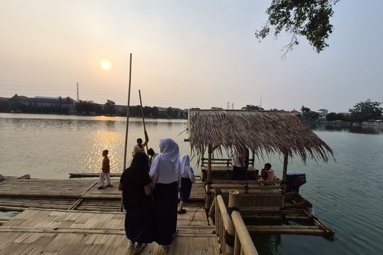 Situ Rawa Besar Depok Bersolek, Getek Ditambah, Flying Fox Masuk Rencana