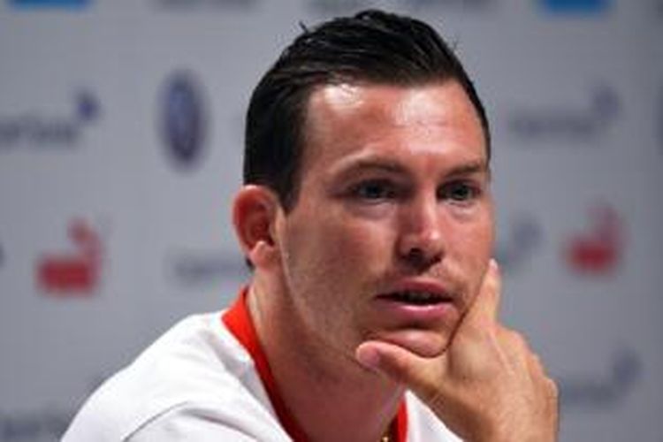 Pemain Juventus asal Swiss, Stephan Lichtsteiner.