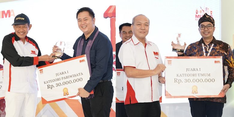 Penyerahan penghargaan kepada para pemenang IMA Award 2023