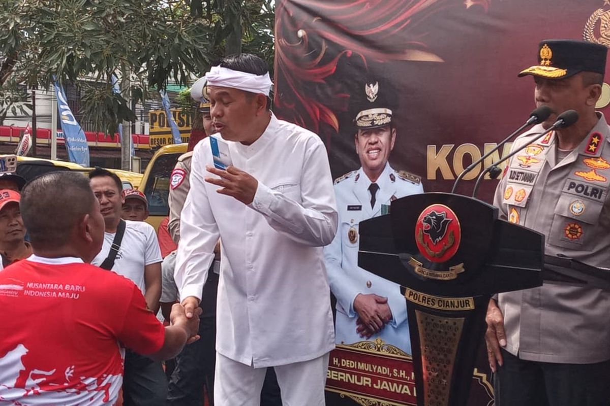 Gubernur Jabar Liburkan Angkot Lebaran 2026, Cianjur Ikut Terdampak