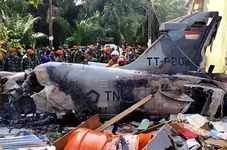 Indonesian Military Plane Crashes into Residential Area on Sumatra Island: Village Head