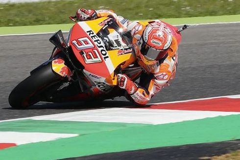 Kualifikasi MotoGP Ceko, Marquez Start Pertama Rossi di Baris Ketiga