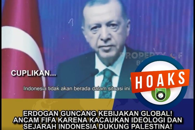 Hoaks, Erdogan kecam FIFA