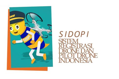 Kemenhub Luncurkan Aplikasi Registrasi Drone Online Sidopi