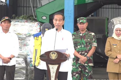 Resmikan 3 TPA di Jawa Timur, Jokowi: Bisa Kurangi Pencemaran Lingkungan 