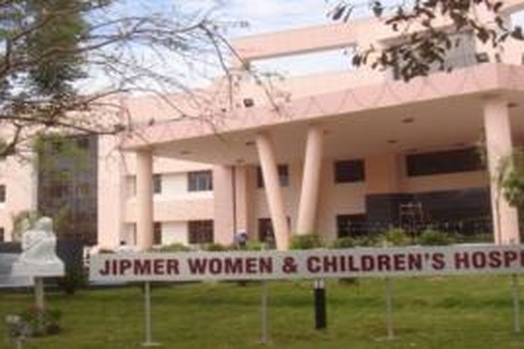 Rumah sakit milik Jawaharlal Institute Postgraduate Medical Education and Research (JIPMER) di Pudduchery, India.