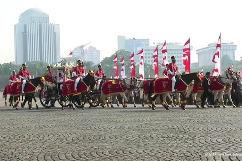 Jelang Upacara, Bendera Merah Putih dan Teks Proklamasi Dibawa dari Monas ke Istana Merdeka