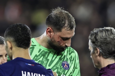 PSG Kukuhkan Posisi di Puncak Klasemen Liga Prancis tapi Donnarumma Harus Terima 10 Jahitan