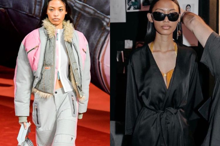 Model Nafa Salvana, debut di Milan Fashion Week usai ditawari agensi saat makan di warung pecel lele.