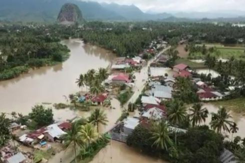 Banjir di Limapuluh Kota Sumatera Barat, 187 Warga Mengungsi