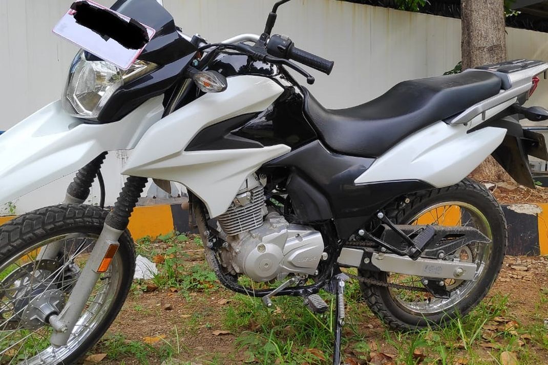 Penampakan motor dual purpose Suzuki 