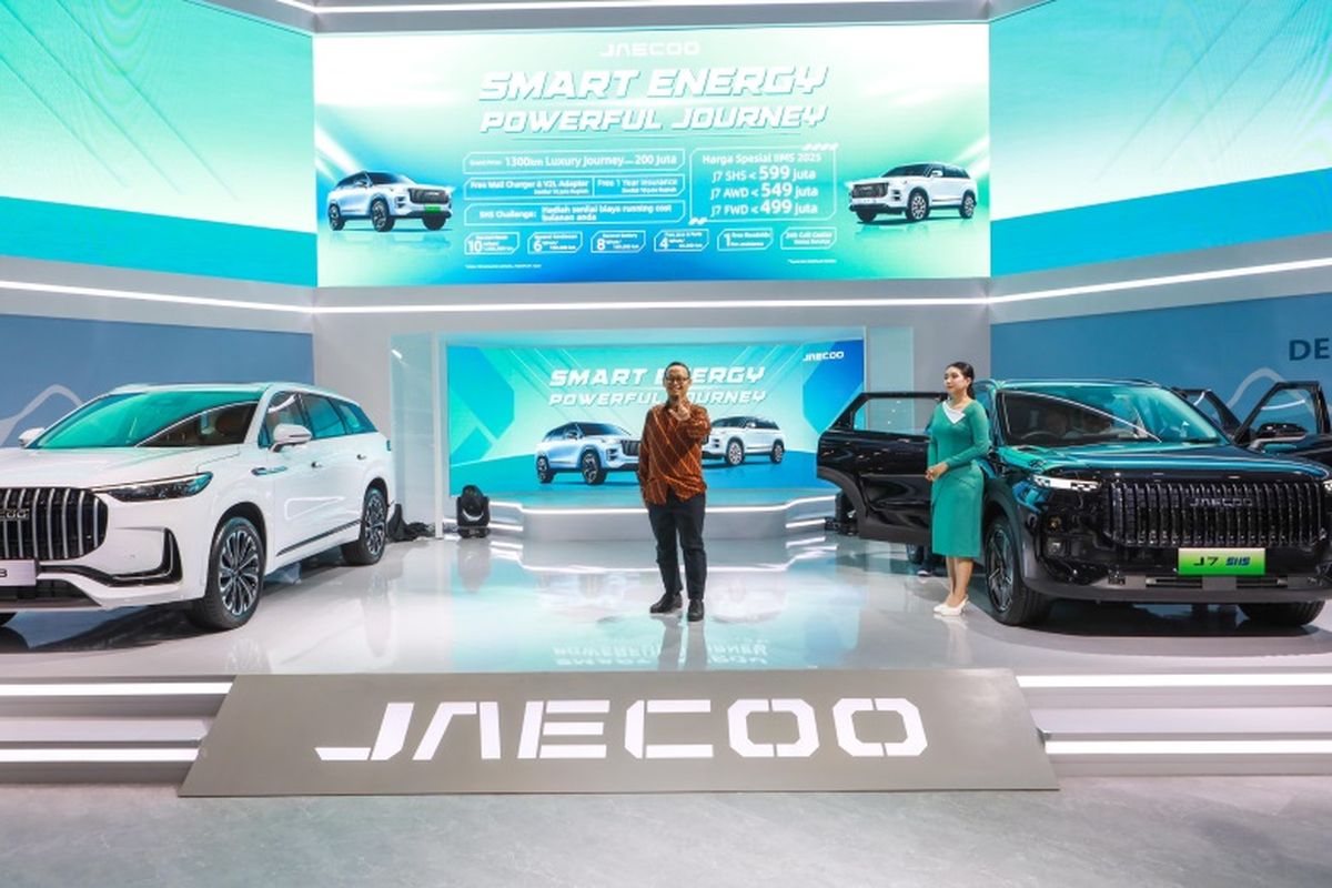 Pabrikan otomotif premium JAECOO resmi meluncurkan mereknya di Indonesia dengan menghadirkan dua model unggulan, JAECOO J7 SHS dan JAECOO J8.