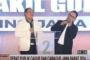 Debat Pilgub Jabar, Ronal Berseloroh: Lihat Kami, Kolonial, Milenial, Kasep, Leuwih Kasep